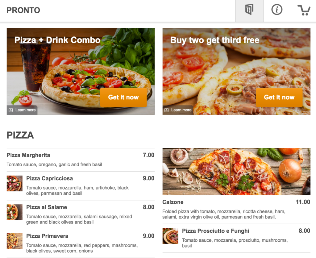 Online Restaurant Ordering System – Quiet City Design